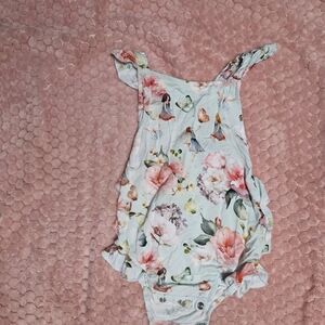Posh Peanut Pastel Floral Baby Outfit